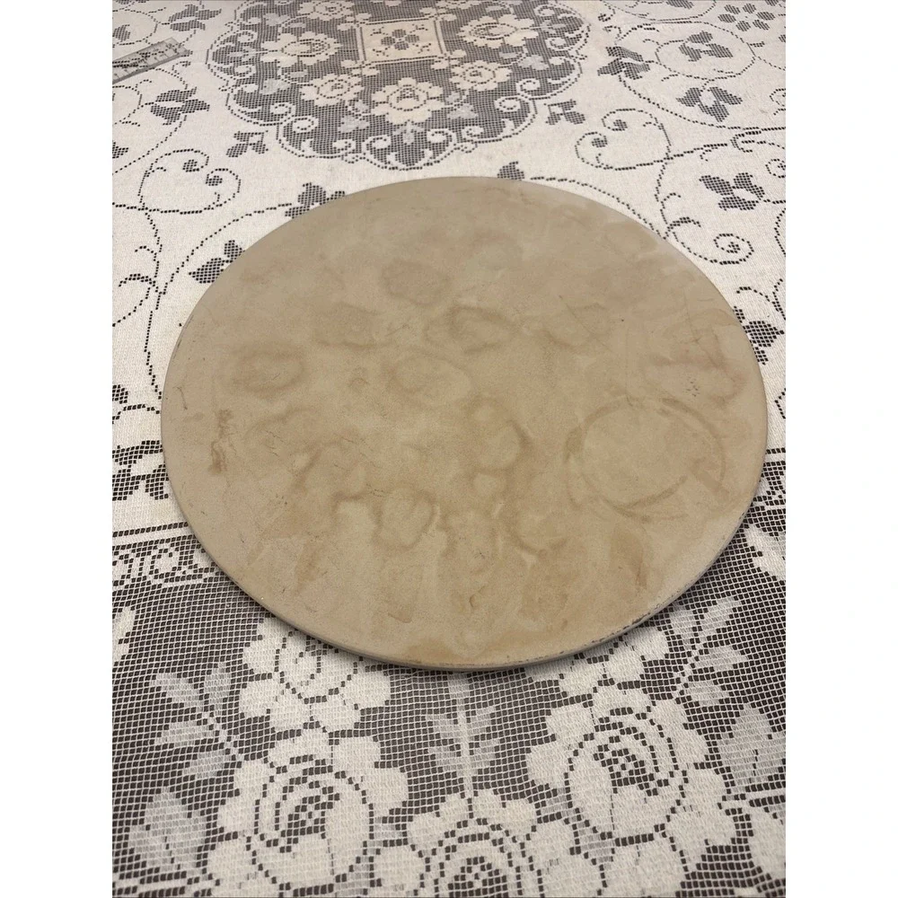 Home & Garden Party, LTD Pizza Stone 14.5 Inches Round Heavy Duty Seasoned EUC